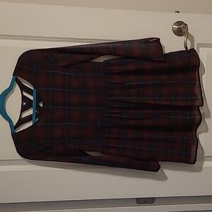 3/$27 NWOT Abercrombie and Fitch plaid dress